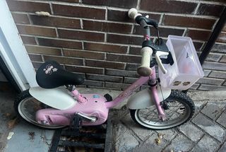 Bicicleta niña Decathlon rosa
