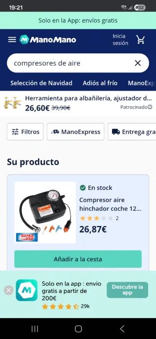 Compresor de aire Super Ego AIR 300