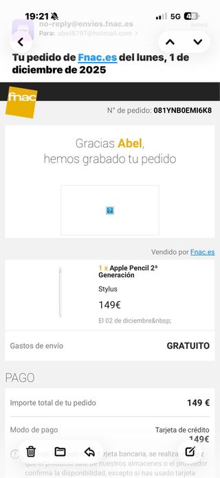 Apple Pencil 2ª Generación Nuevo