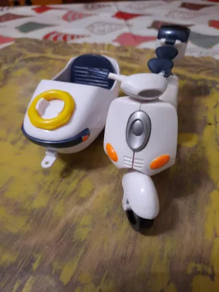 Moto con sidecar anni 2000