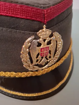 Gorro militar Yugoslavia antigua