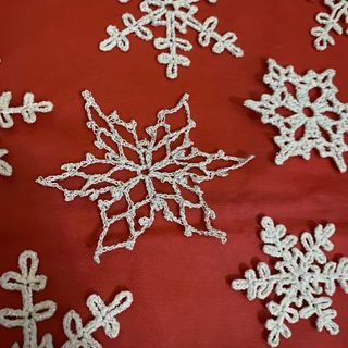Fiocchi di Neve Uncinetto Artigianali