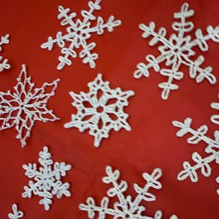 Fiocchi di Neve Uncinetto Artigianali