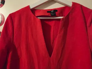 Blusa H&M Roja Talla M