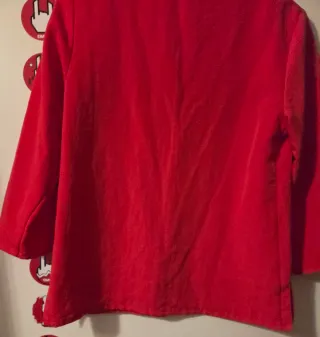 Blusa H&M Roja Talla M