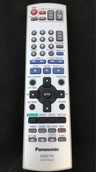 Mando Panasonic DVD/TV EUR7720KAO