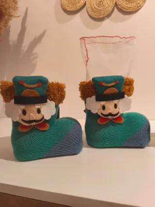 Botas Navideñas Decorativas