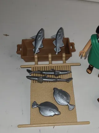Lote 106. Playmobil Pescador