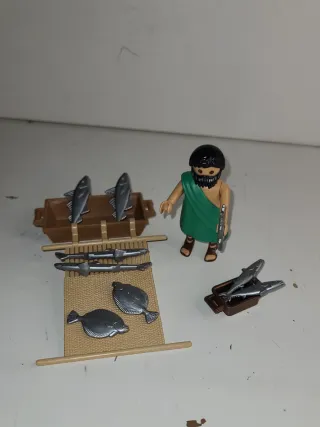 Lote 106. Playmobil Pescador