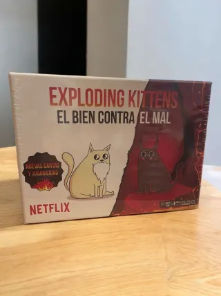 Exploding Kittens El Bien contra el Mal Juego mesa