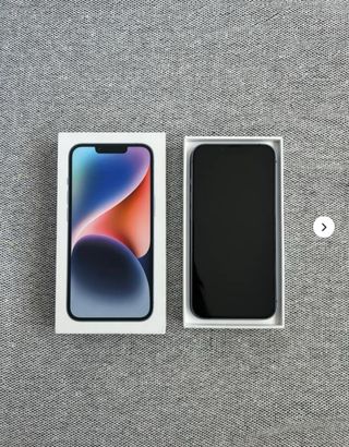 iPhone 14 Negro Caja y Factura en perfecto estado