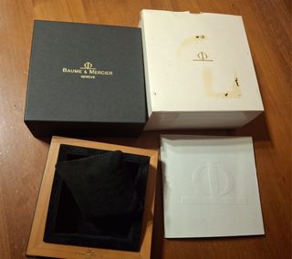 Estuche Reloj Baume & Mercier