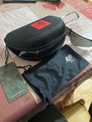 Gafas tiro al plato negras y grises