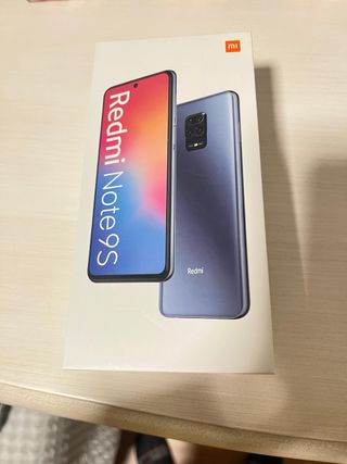 Redmi Note 9s Azul + Funda Negra