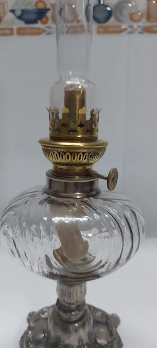 Quinqué Francés Antiguo