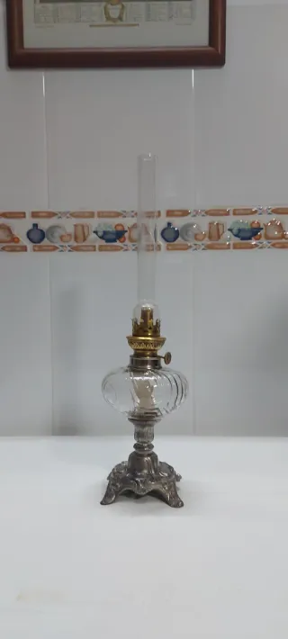 Quinqué Francés Antiguo