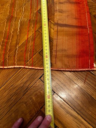 Set 4 tende misto seta fatte a mano