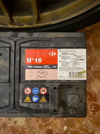 Batería Coche 70Ah 640A(EN) 12V