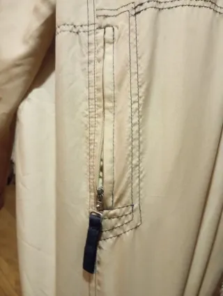 Chubasquero Sherpa Beige