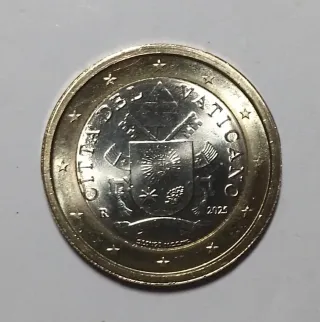 Moneta 1 Euro Vaticano 2025