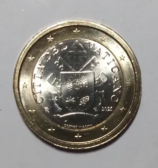 Moneta 1 Euro Vaticano 2025