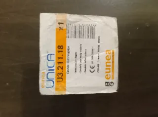 2 Interruptor Doble B. Alpino, Eunea / Schneider