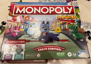Monopoly Junior Juego de Mesa Infantil