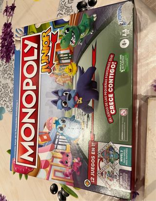 Monopoly Junior Juego de Mesa Infantil
