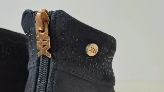 Botines negros tacón alto