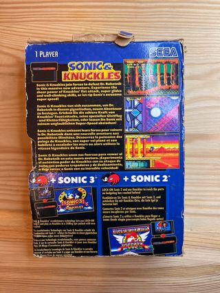 Sonic & Knuckles Mega Drive Sega