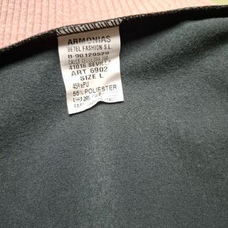 Chaleco efecto piel ARMONIAS negro Talla L