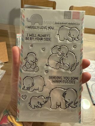 Sellos Mama Elephant - Mammoth Love