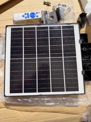 Farola Solar LED con Sensor Movimiento