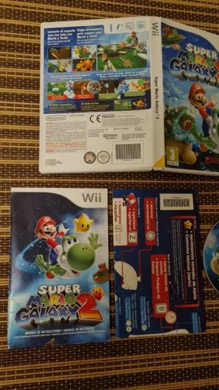 Nintendo wii Super Mario Galaxy 2 PAL España