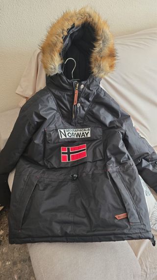 Chaqueta Geographical Norway Negra