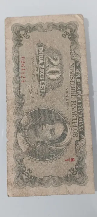 Billetes Rumanía 20 Lei y 5 Lei