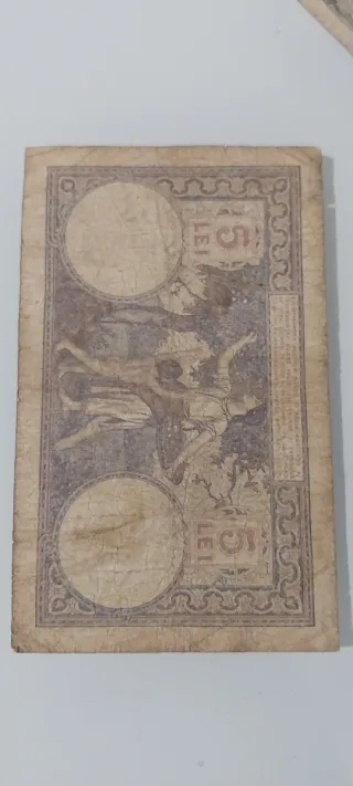 Billetes Rumanía 20 Lei y 5 Lei