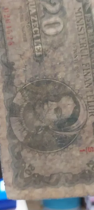 Billetes Rumanía 20 Lei y 5 Lei