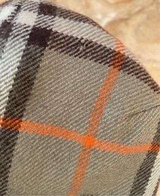 Gorra plana Burberry Nova check lana