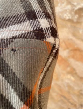 Gorra plana Burberry Nova check lana