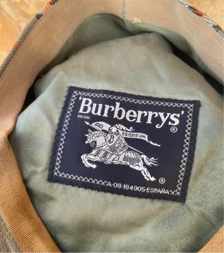 Gorra plana Burberry Nova check lana