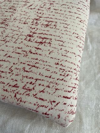 funda ebook 6” hecha a mano estampada escritura