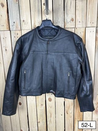 CHAQUETA T-L MOTO GARIBALDI BLUE BIKER NEGRO