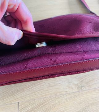 Bolso vintage Lanvin piel y lona