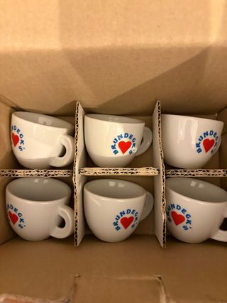 Set 6 tazzine caffè Bundeck's