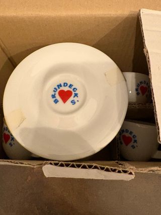 Set 6 tazzine caffè Bundeck's