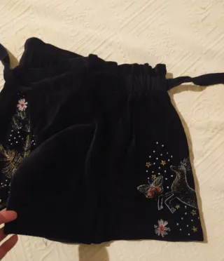 Falda Zara bordada mujer