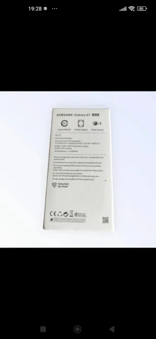 Samsung Galaxy A7 Negro