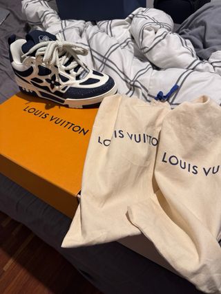 Louis Vuitton LV Skate Sneakers Azul