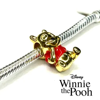 Charm Winnie the Pooh Plata Dorada Disney